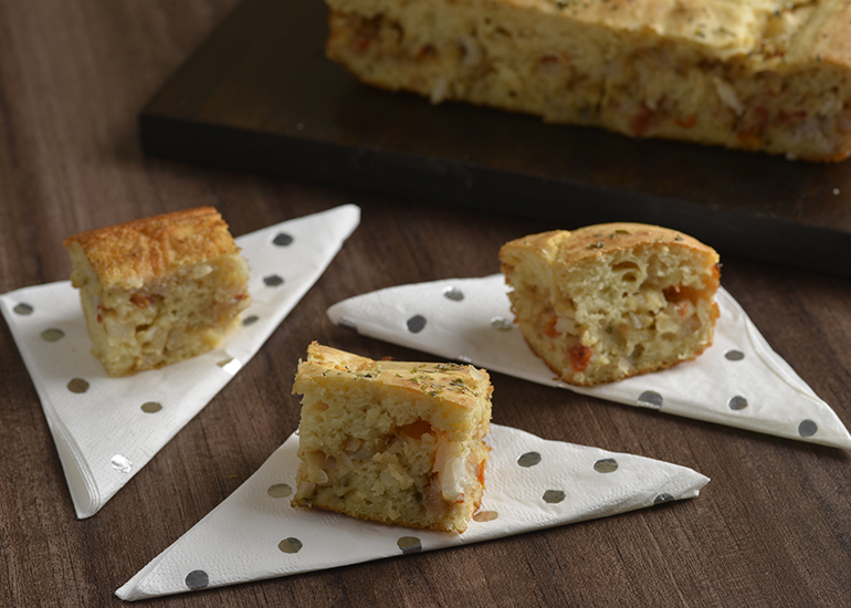 Torta Salgada com Coentro